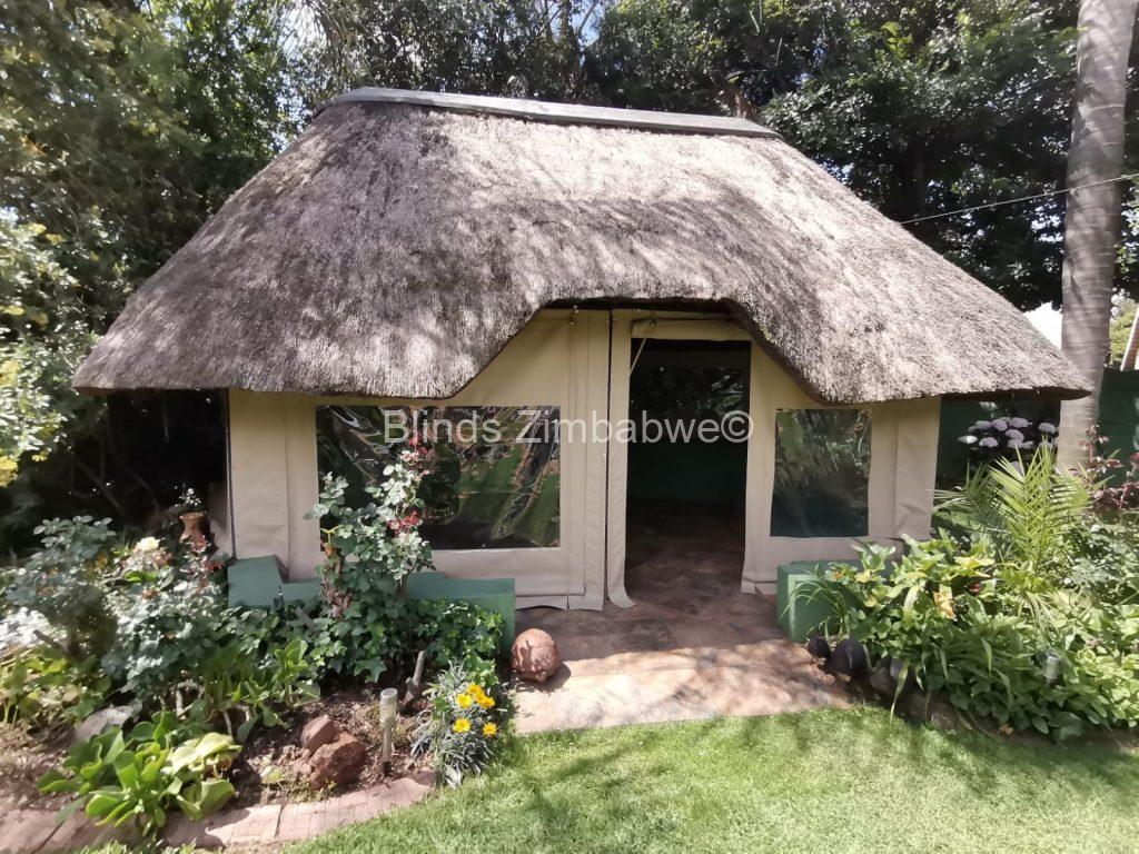 Outdoor Canvas Drop Blinds