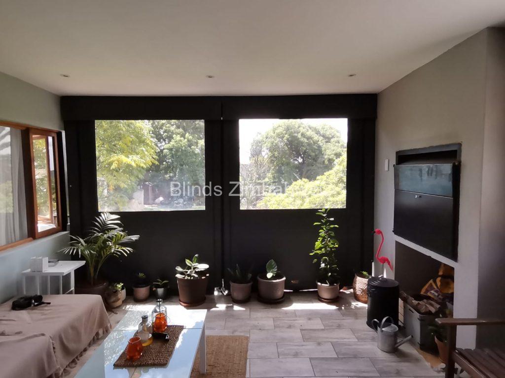 Outdoor Canvas Drop Blinds