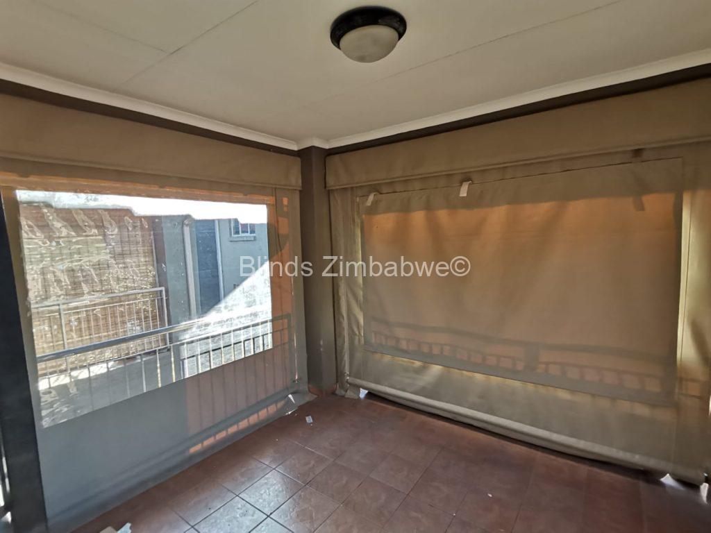 Outdoor Canvas Drop Blinds