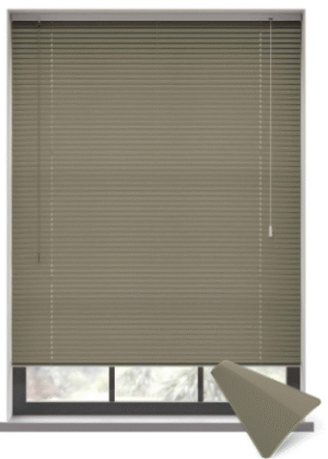 Venetian Blinds 25mm Aluminum - Beige - 0.6M x 1.6M